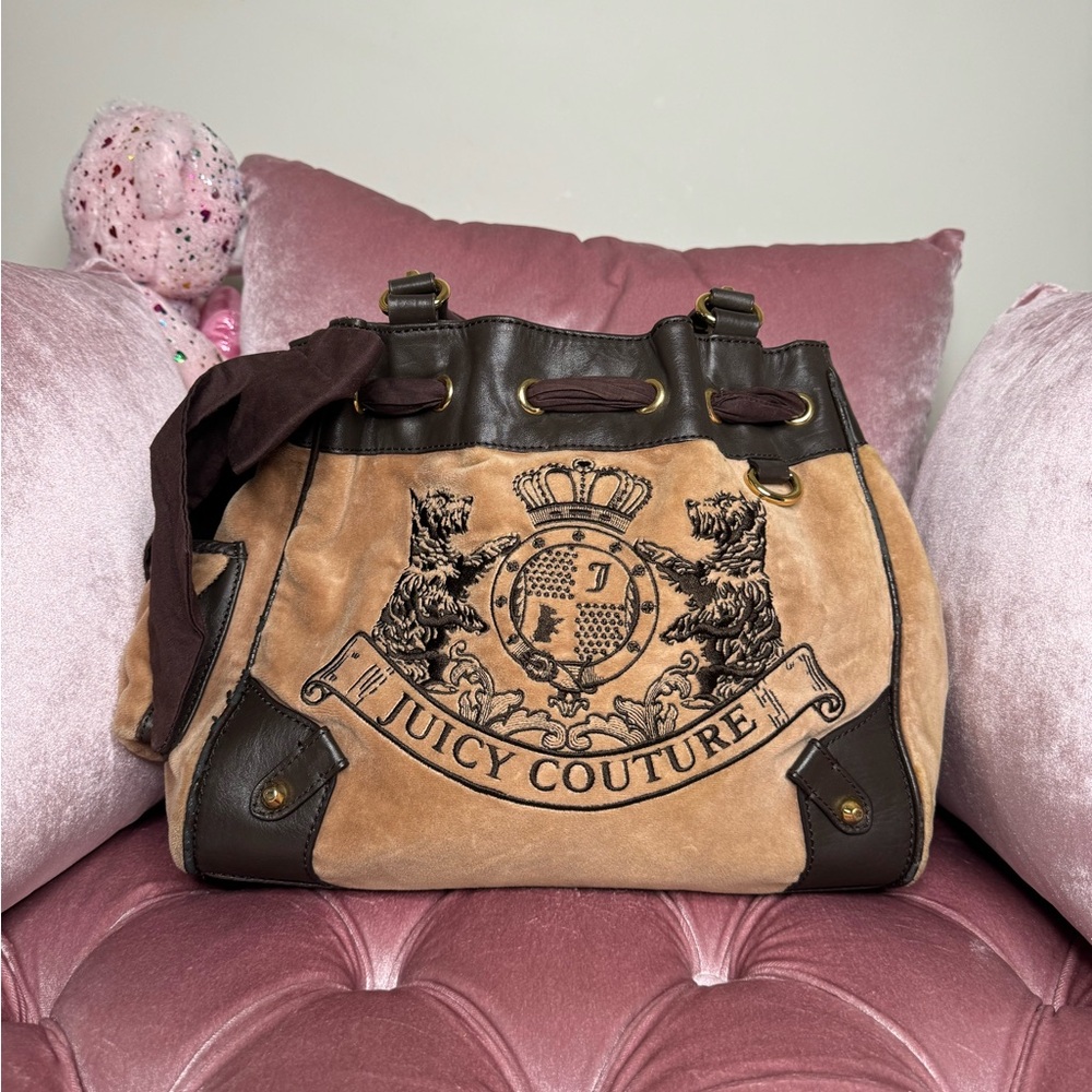JUICY COUTURE BROWN SCOTTIE DAYDREAMER